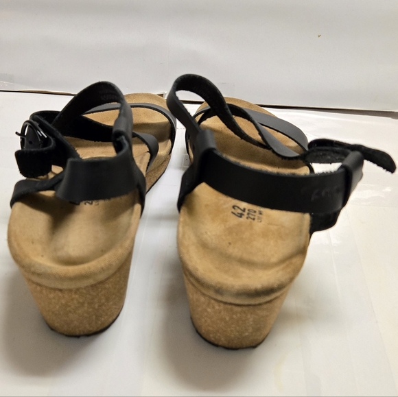 Birkenstock Papillio Women's Sibyl Leather Wedge Sandal 42 / 11 or 11 1/2 - Picture 4 of 7